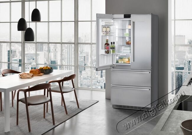 Liebherr CBNes 6256 PremiumPlus NoFrost kombinált hűtőszekrény Konyhai termékek - Hűtő, fagyasztó (szabadonálló) - Alulfagyasztós kombinált hűtő - 305773
