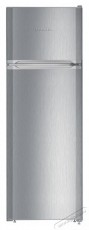Liebherr CTPel 251 felülfagyasztós hűtőszekrény - inox Konyhai termékek - Hűtő, fagyasztó (szabadonálló) - Felülfagyasztós kombinált hűtő - 370043