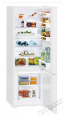 Liebherr CUe281kombinált szabadonálló hűtőszekrény, 265 l Konyhai termékek - Hűtő, fagyasztó (szabadonálló) - Alulfagyasztós kombinált hűtő - 494766