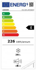 Liebherr CFe 1870 fagyasztóláda, 281 l, elektronikus vezérlés, FrostProtect technológia, StopFrost Konyhai termékek - Hűtő, fagyasztó (szabadonálló) - Fagyasztóláda - 494803