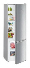 Liebherr CUele281-26 inox alulfagyasztós hűtőszekrény Konyhai termékek - Hűtő, fagyasztó (szabadonálló) - Alulfagyasztós kombinált hűtő - 505101