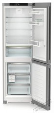 Liebherr CBNsfc 5223 Kombinált hűtőszekrény, 320 l, NoFrost, BioFresh, Kijelző, Szenzorvezérlés, C energiaosztály, 35 dB, M 185,5 cm, SteelFinish Konyhai termékek - Hűtő, fagyasztó (szabadonálló) - Alulfagyasztós kombinált hűtő - 494613