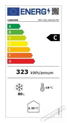 Liebherr Liebherr EFE 1152 ipari fagyaszt&oacute;l&aacute;da Konyhai term&eacute;kek - Hűtő, fagyaszt&oacute; (szabadon&aacute;ll&oacute;) - Fagyaszt&oacute;l&aacute;da - 359976