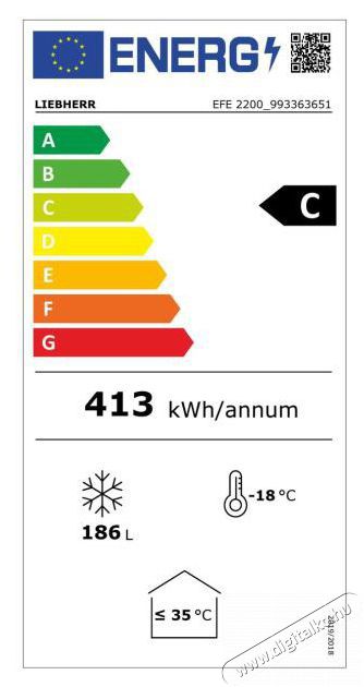 Liebherr Liebherr EFE 2200 ipari fagyaszt&oacute;l&aacute;da Konyhai term&eacute;kek - Hűtő, fagyaszt&oacute; (szabadon&aacute;ll&oacute;) - Fagyaszt&oacute;l&aacute;da - 361913