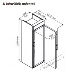 Liebherr FKDv 4213 Hűtőszekrény Konyhai termékek - Hűtő, fagyasztó (szabadonálló) - Fagyasztó nélküli hűtő - 359897