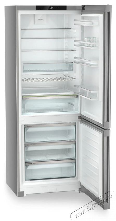 Liebherr CNsfa 7723 Plus NoFrost Hűtő-fagyaszt&oacute; kombin&aacute;ci&oacute; EasyFresh &eacute;s NoFrost funkci&oacute;kkal Konyhai term&eacute;kek - Hűtő, fagyaszt&oacute; (szabadon&aacute;ll&oacute;) - Alulfagyaszt&oacute;s kombin&aacute;lt hűtő - 530906