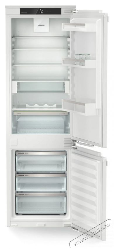 Liebherr ICBNbi 5153 Prime BioFresh NoFrost Integr&aacute;lhat&oacute; hűtő-fagyaszt&oacute;-kombin&aacute;ci&oacute; BioFresh-sel &eacute;s NoFrost-tal Konyhai term&eacute;kek - Hűtő, fagyaszt&oacute; (be&eacute;p&iacute;thető) - Alulfagyaszt&oacute;s kombin&aacute;lt hűtő - 530908