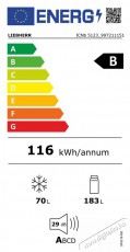 Liebherr ICNb 5123 Plus NoFrost Be&eacute;p&iacute;thető hűtő-fagyaszt&oacute; kombin&aacute;ci&oacute; EasyFresh &eacute;s NoFrost funkci&oacute;kkal Konyhai term&eacute;kek - Hűtő, fagyaszt&oacute; (be&eacute;p&iacute;thető) - Alulfagyaszt&oacute;s kombin&aacute;lt hűtő - 530910