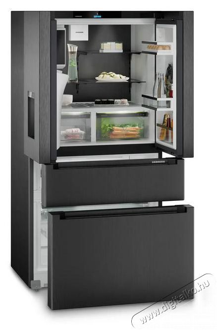 Liebherr MBbsdi 9528 Plus BioFresh NoFrost Francia ajt&oacute;s hűtő-fagyaszt&oacute;szekr&eacute;ny 2 fagyaszt&oacute;fi&oacute;kkal, v&iacute;z- &eacute;s j&eacute;gkockaadagol&oacute;val Konyhai term&eacute;kek - Hűtő, fagyaszt&oacute; (szabadon&aacute;ll&oacute;) - Alulfagyaszt&oacute;s kombin&aacute;lt hűtő - 530894