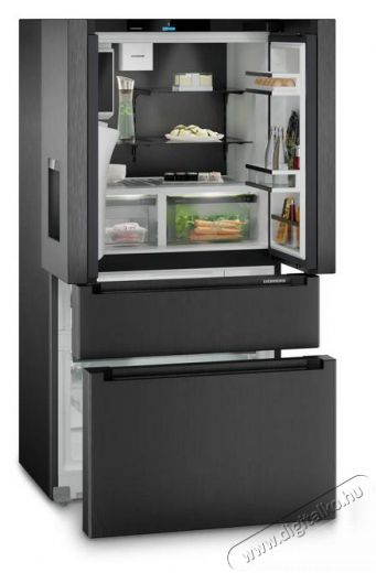 Liebherr MBbsdi 9528 Plus BioFresh NoFrost Francia ajt&oacute;s hűtő-fagyaszt&oacute;szekr&eacute;ny 2 fagyaszt&oacute;fi&oacute;kkal, v&iacute;z- &eacute;s j&eacute;gkockaadagol&oacute;val Konyhai term&eacute;kek - Hűtő, fagyaszt&oacute; (szabadon&aacute;ll&oacute;) - Alulfagyaszt&oacute;s kombin&aacute;lt hűtő - 530894