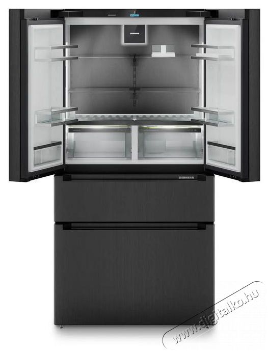 Liebherr MBbsdi 9556 Prime BioFresh NoFrost Francia ajt&oacute;s hűtő-fagyaszt&oacute; 2 fagyaszt&oacute;fi&oacute;kkal, IceMakerrel &eacute;s InfinitySpringgel Konyhai term&eacute;kek - Hűtő, fagyaszt&oacute; (szabadon&aacute;ll&oacute;) - Alulfagyaszt&oacute;s kombin&aacute;lt hűtő - 530892
