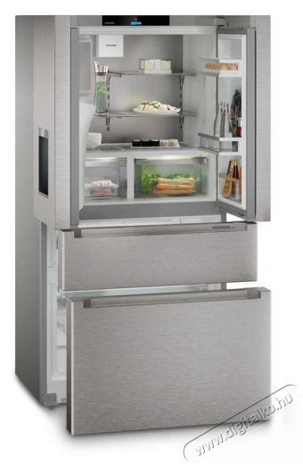 Liebherr MBsddi 9528 Plus BioFresh NoFrost Francia ajt&oacute;s hűtő-fagyaszt&oacute;szekr&eacute;ny 2 fagyaszt&oacute;fi&oacute;kkal, v&iacute;z- &eacute;s j&eacute;gkockaadagol&oacute;val Konyhai term&eacute;kek - Hűtő, fagyaszt&oacute; (szabadon&aacute;ll&oacute;) - Alulfagyaszt&oacute;s kombin&aacute;lt hűtő - 530896