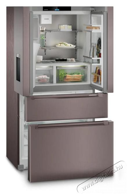 Liebherr MBtsdi 9528 Plus BioFresh NoFrost Francia ajt&oacute;s hűtő-fagyaszt&oacute;szekr&eacute;ny 2 fagyaszt&oacute;fi&oacute;kkal, v&iacute;z- &eacute;s j&eacute;gkockaadagol&oacute;val Konyhai term&eacute;kek - Hűtő, fagyaszt&oacute; (szabadon&aacute;ll&oacute;) - Alulfagyaszt&oacute;s kombin&aacute;lt hűtő - 530895