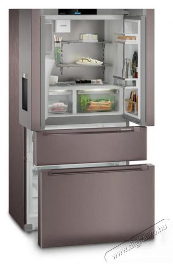 Liebherr MBtsdi 9528 Plus BioFresh NoFrost Francia ajt&oacute;s hűtő-fagyaszt&oacute;szekr&eacute;ny 2 fagyaszt&oacute;fi&oacute;kkal, v&iacute;z- &eacute;s j&eacute;gkockaadagol&oacute;val Konyhai term&eacute;kek - Hűtő, fagyaszt&oacute; (szabadon&aacute;ll&oacute;) - Alulfagyaszt&oacute;s kombin&aacute;lt hűtő - 530895