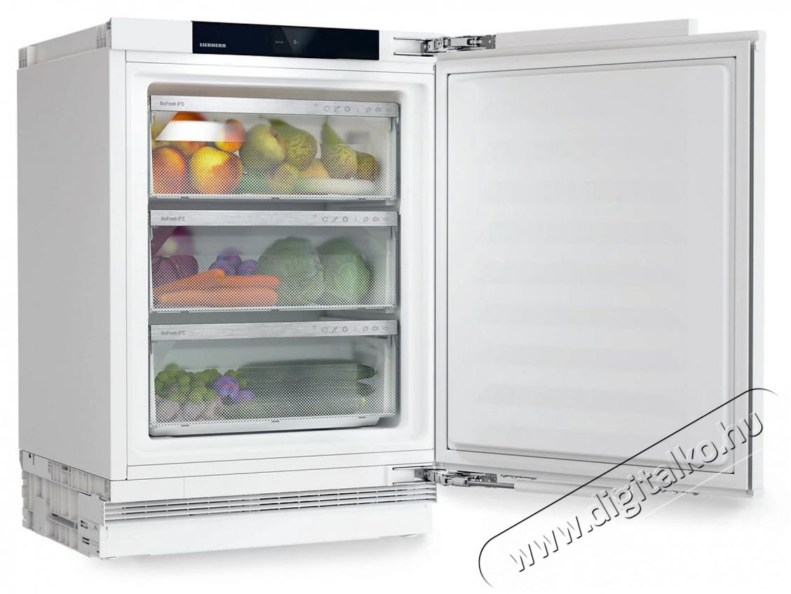 Liebherr SUBa30 375i Prime BioFresh BioFresh hűtőszekr&eacute;ny teljes t&eacute;rben, pult al&aacute; t&ouml;rt&eacute;nő be&eacute;p&iacute;t&eacute;sre alkalmas Konyhai term&eacute;kek - Hűtő, fagyaszt&oacute; (be&eacute;p&iacute;thető) - Egyajt&oacute;s hűtő - 530915