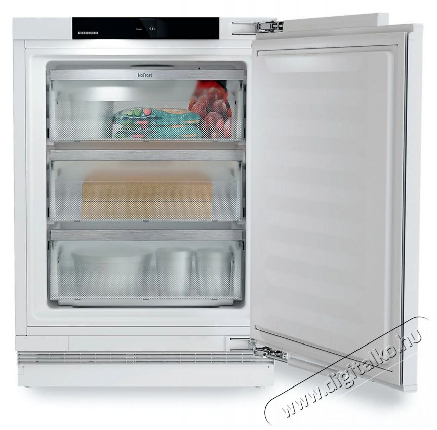 Liebherr SUFNc 375i Prime NoFrost Pult al&aacute; t&ouml;rt&eacute;nő be&eacute;p&iacute;t&eacute;sre alkalmas fagyaszt&oacute; NoFrost funkci&oacute;val Konyhai term&eacute;kek - Hűtő, fagyaszt&oacute; (be&eacute;p&iacute;thető) - Fagyaszt&oacute;szekr&eacute;ny - 530922