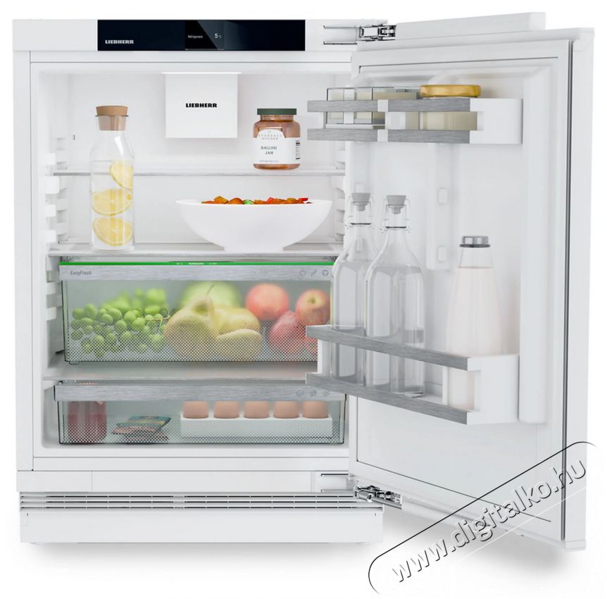 Liebherr URc 375i Prime EasyFresh rendszerrel pult al&aacute; t&ouml;rt&eacute;nő be&eacute;p&iacute;t&eacute;sre alkalmas hűtőszekr&eacute;ny Konyhai term&eacute;kek - Hűtő, fagyaszt&oacute; (be&eacute;p&iacute;thető) - Egyajt&oacute;s hűtő - 530916