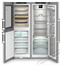 Liebherr XRCst 5295 Peak BioFresh NoFrost Side-by-side kombináció bortemperáló rekesszel Konyhai termékek - Hűtő, fagyasztó (beépíthető) - Amerikai típusú Side By Side hűtő - 530889