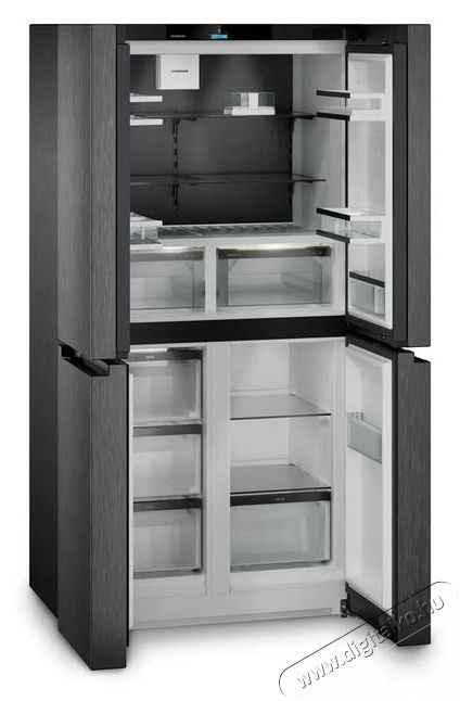 Liebherr MBbsdi 9024 Plus BioFresh NoFrost 4 ajt&oacute;s francia ajt&oacute;s hűtő-fagyaszt&oacute; j&eacute;gk&eacute;sz&iacute;tővel Konyhai term&eacute;kek - Hűtő, fagyaszt&oacute; (szabadon&aacute;ll&oacute;) - Alulfagyaszt&oacute;s kombin&aacute;lt hűtő - 530900