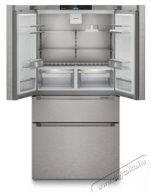 Liebherr MBsddi 9524 Plus BioFresh NoFrost Francia ajt&oacute;s hűtő-fagyaszt&oacute; 2 fagyaszt&oacute;fi&oacute;kkal &eacute;s IceMakerrel Konyhai term&eacute;kek - Hűtő, fagyaszt&oacute; (szabadon&aacute;ll&oacute;) - Alulfagyaszt&oacute;s kombin&aacute;lt hűtő - 530897