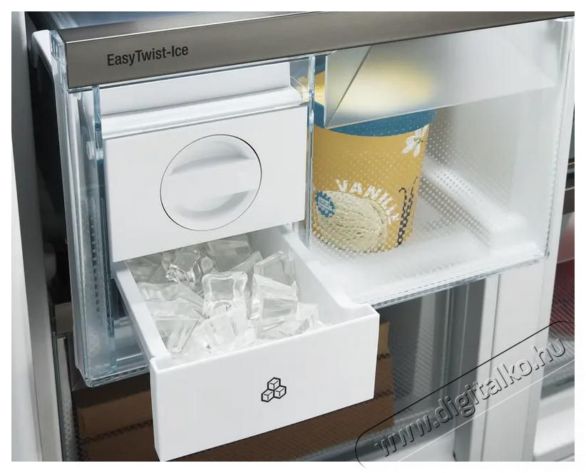 Liebherr Msdd 9012 Pure NoFrost 4 ajt&oacute;s francia ajt&oacute;s hűtő-fagyaszt&oacute; EasyTwist-Ice rendszerrel Konyhai term&eacute;kek - Hűtő, fagyaszt&oacute; (szabadon&aacute;ll&oacute;) - Alulfagyaszt&oacute;s kombin&aacute;lt hűtő - 530903