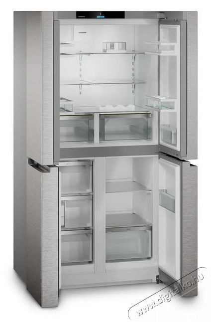 Liebherr Msdd 9012 Pure NoFrost 4 ajt&oacute;s francia ajt&oacute;s hűtő-fagyaszt&oacute; EasyTwist-Ice rendszerrel Konyhai term&eacute;kek - Hűtő, fagyaszt&oacute; (szabadon&aacute;ll&oacute;) - Alulfagyaszt&oacute;s kombin&aacute;lt hűtő - 530903
