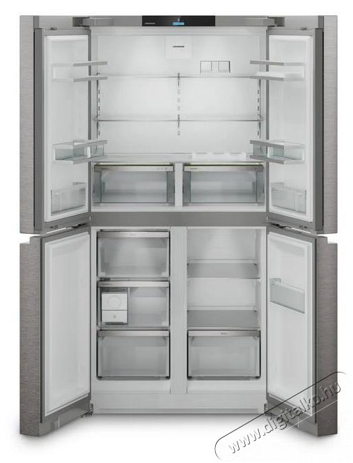 Liebherr Msdd 9012 Pure NoFrost 4 ajt&oacute;s francia ajt&oacute;s hűtő-fagyaszt&oacute; EasyTwist-Ice rendszerrel Konyhai term&eacute;kek - Hűtő, fagyaszt&oacute; (szabadon&aacute;ll&oacute;) - Alulfagyaszt&oacute;s kombin&aacute;lt hűtő - 530903