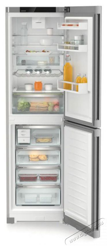 Liebherr CNsfc 573i Konyhai term&eacute;kek - Hűtő, fagyaszt&oacute; (szabadon&aacute;ll&oacute;) - Alulfagyaszt&oacute;s kombin&aacute;lt hűtő - 494619