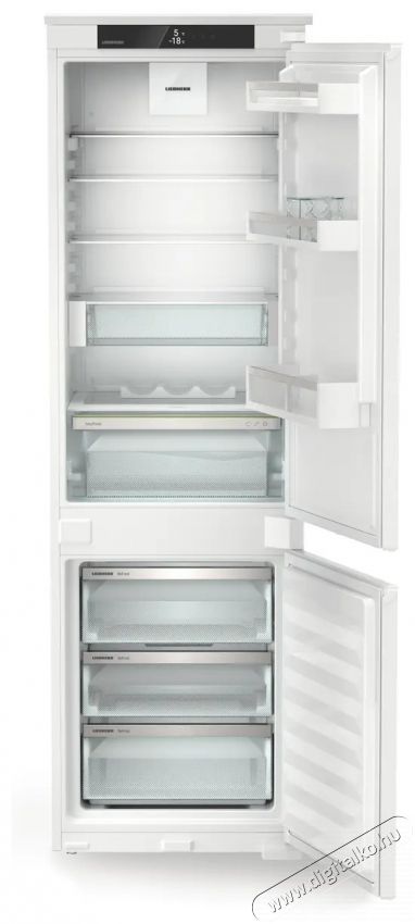 Liebherr ICNSd 5123 Konyhai term&eacute;kek - Hűtő, fagyaszt&oacute; (szabadon&aacute;ll&oacute;) - Alulfagyaszt&oacute;s kombin&aacute;lt hűtő - 494693
