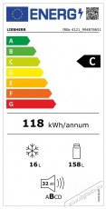 Liebherr IRBc 4121 Konyhai term&eacute;kek - Hűtő, fagyaszt&oacute; (be&eacute;p&iacute;thető) - Egyajt&oacute;s hűtő - 494726