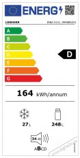 Liebherr IRBd 5121 Konyhai term&eacute;kek - Hűtő, fagyaszt&oacute; (szabadon&aacute;ll&oacute;) - Alulfagyaszt&oacute;s kombin&aacute;lt hűtő - 494710