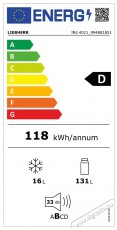 Liebherr IRd 4021 Konyhai term&eacute;kek - Hűtő, fagyaszt&oacute; (be&eacute;p&iacute;thető) - Egyajt&oacute;s hűtő - 494735