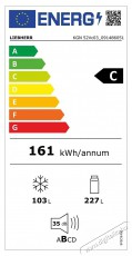Liebherr KGN 52Vc03 Szabadonálló kombinált alulfagyasztós hűtőszekrény Konyhai termékek - Hűtő, fagyasztó (szabadonálló) - Alulfagyasztós kombinált hűtő - 494759