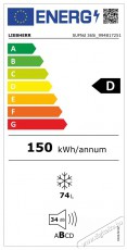 Liebherr SUFNd 365i Prime NoFrost Pult alá történő beépítésre alkalmas fagyasztó NoFrost funkcióval Konyhai termékek - Hűtő, fagyasztó (beépíthető) - Fagyasztószekrény - 530836