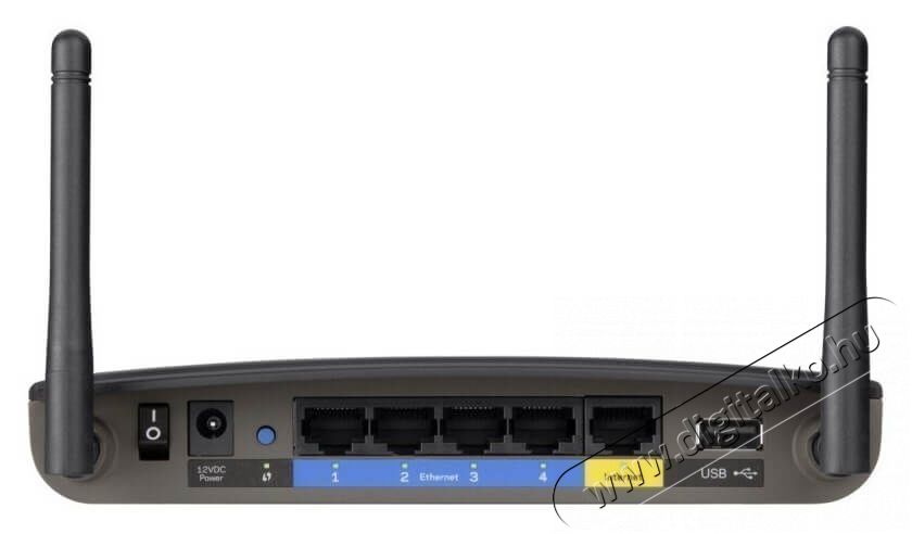 Linksys EA2750 N600 Dual Band vezeték nélküli Gigabit Router Iroda és számítástechnika - Hálózat - Router - 326024