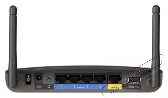 Linksys EA2750 N600 Dual Band vezeték nélküli Gigabit Router Iroda és számítástechnika - Hálózat - Router - 326024