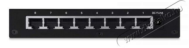Linksys SMB LGS108 8port 10/100/1000Mbps LAN nem menedzselhető asztali Switch (100395) Iroda és számítástechnika - Hálózat - Switch - 326049