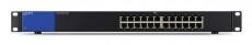 Linksys SMB LGS124 24port 10/100/1000Mbps LAN nem menedzselhető Switch Iroda és számítástechnika - Hálózat - Switch - 326053