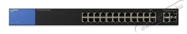 Linksys SMB LGS326 24port (+2 combo RJ45/SFP) GbE LAN Smart menedzselhető Switch Iroda és számítástechnika - Hálózat - Switch - 326059
