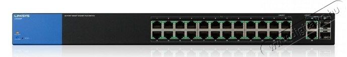 Linksys SMB LGS326P 24port (+2 combo RJ45/SFP) GbE LAN MAXPOE Menedzselhető Switch Iroda és számítástechnika - Hálózat - Switch - 326060