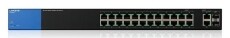 Linksys SMB LGS326P 24port (+2 combo RJ45/SFP) GbE LAN MAXPOE Menedzselhető Switch Iroda és számítástechnika - Hálózat - Switch - 326060