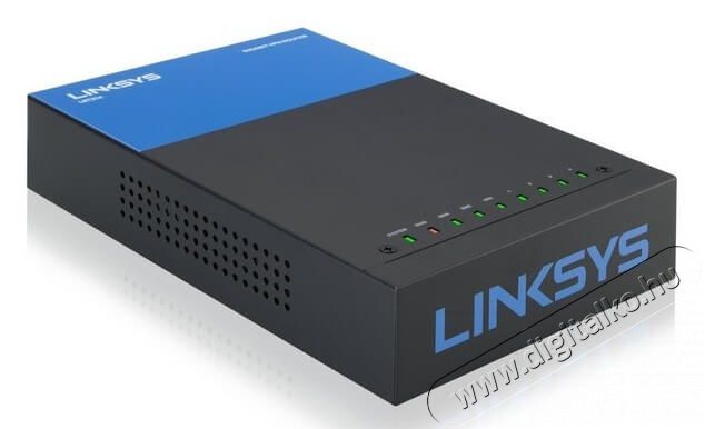 Linksys SMB LRT214 4port LAN 10/100/1000Mbps VPN Router Iroda és számítástechnika - Hálózat - Router - 326065