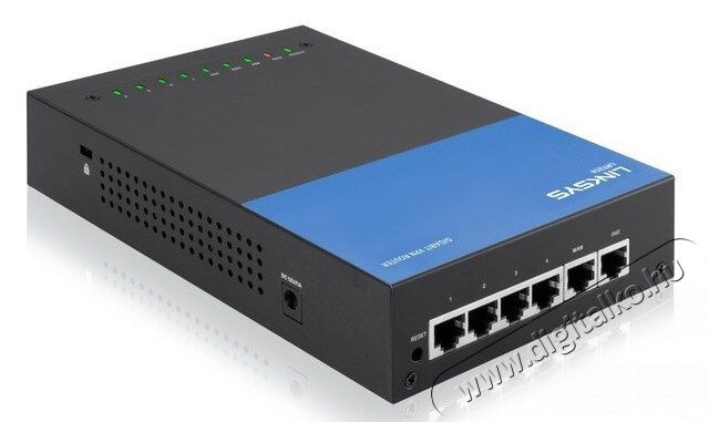 Linksys SMB LRT214 4port LAN 10/100/1000Mbps VPN Router Iroda és számítástechnika - Hálózat - Router - 326065