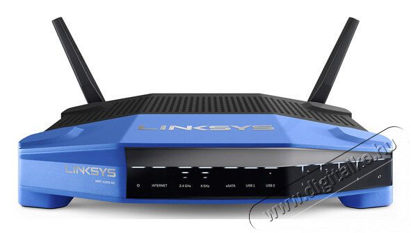 Linksys WRT1200AC 1200Mbps Vezeték nélküli Gigabit Smart Router Iroda és számítástechnika - Hálózat - Router - 326073