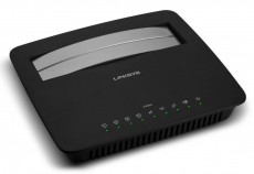 Linksys X3500 Wireless-N Concurrent Dual Band Gigabit Modem Router Iroda és számítástechnika - Hálózat - Router - 326079