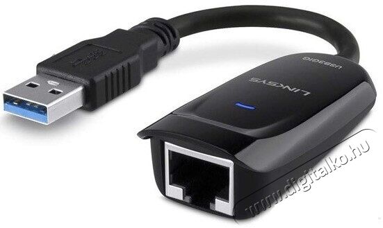 Linksys USB3GIG USB 3.0 Vezetékes Gigabit Ethernet adapter Iroda és számítástechnika - Hálózat - Vezeték nélküli adapter - 326067