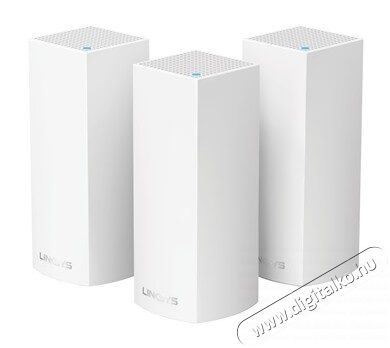 Linksys WHW0303 Velop Tri-Band Moduláris vezeték nélküli Rendszer Iroda és számítástechnika - Hálózat - Lefedettségnövelő / jeltovábbító - 326071