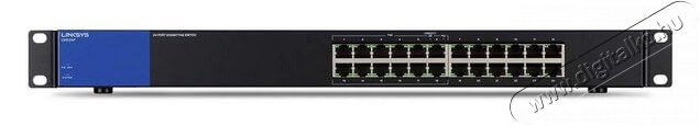 Linksys SMB LGS124P 24port POE+ 10/100/1000Mbps LAN nem menedzselhető Switch Iroda és számítástechnika - Hálózat - Switch - 326054