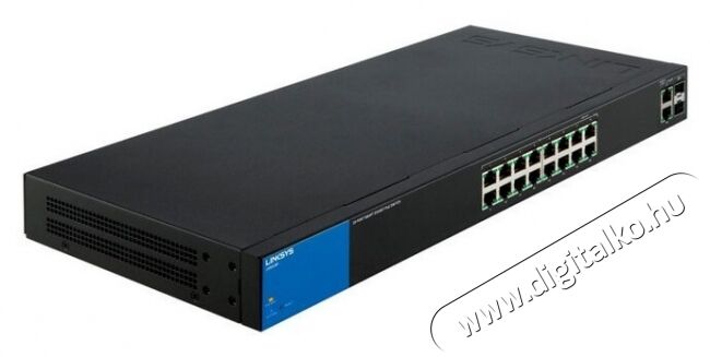 Linksys SMB LGS318P GbE LAN Smart menedzselhető Switch Iroda és számítástechnika - Hálózat - Switch - 326058