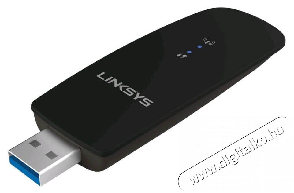 Linksys WUSB6300 AC1200 Dual-band Vezeték nélküli USB adapter Iroda és számítástechnika - Hálózat - Vezeték nélküli adapter - 326078